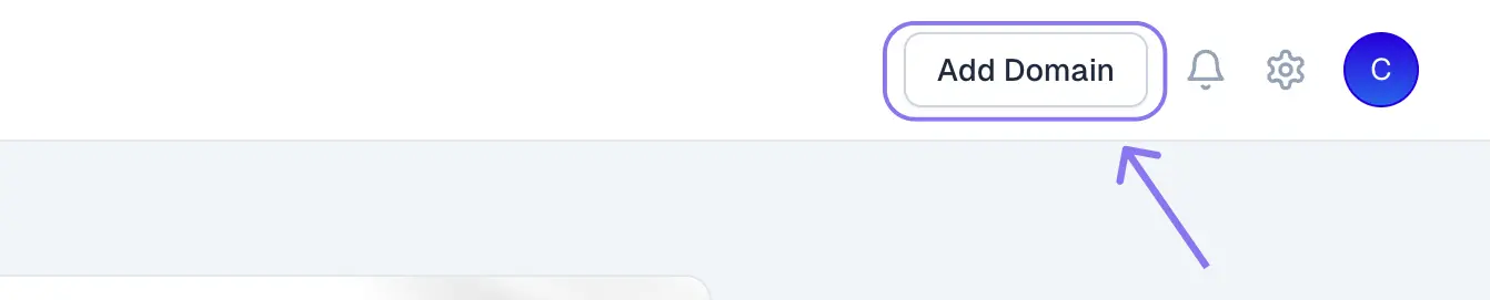 Add Domain